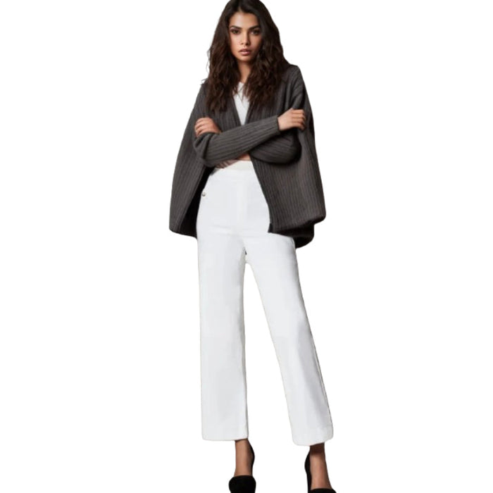 Elegant Cropped Wide Pants