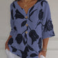 🔥2025 Hot Sale🔥🌷Printed V-neck Tunic Top🌷