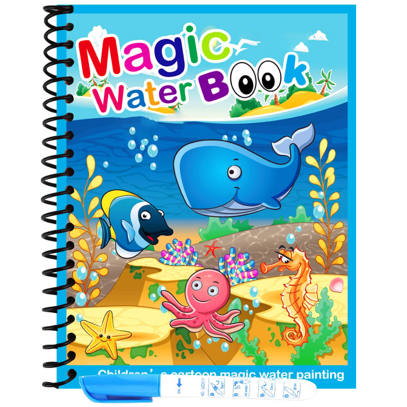 ✨️LAST DAY PROMOTION 49% OFF✨️Magic Water Book📚️🎨🧠