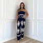 🔥50% OFF🔥Women's Sleeveless Halter Wide-leg Jumpsuit