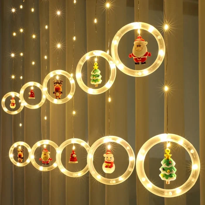 🎅Early Christmas Sale-🎄Christmas Decor Ring Lights