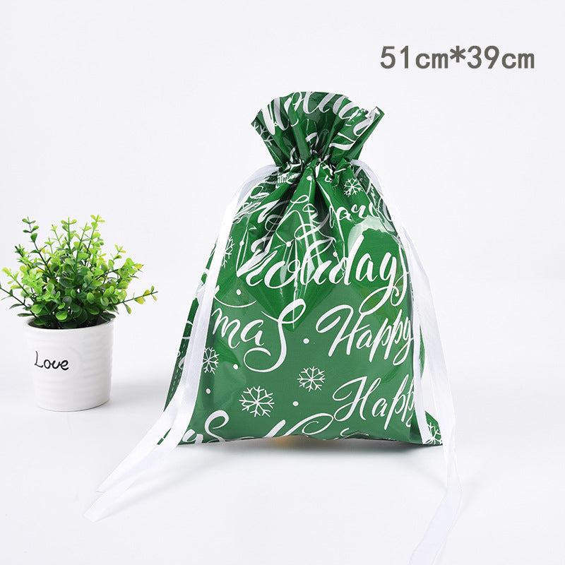 🎅Christmas Sales 50% OFF🎄Drawstring Christmas Gift Bags (Biodegradable)