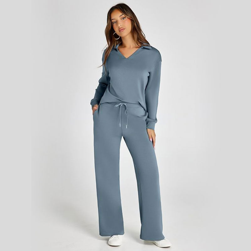 🔥Women's 2 Piece Sets Outfits Casual Long Sleeve Sweatsuits Sets