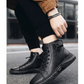 High quality high boots leather shoes【Free Shipping】