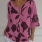 🔥2025 Hot Sale🔥🌷Printed V-neck Tunic Top🌷