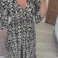 🔥SUMMER SALE 49% OFF 👗New Floral Print V Neck-Long Dress