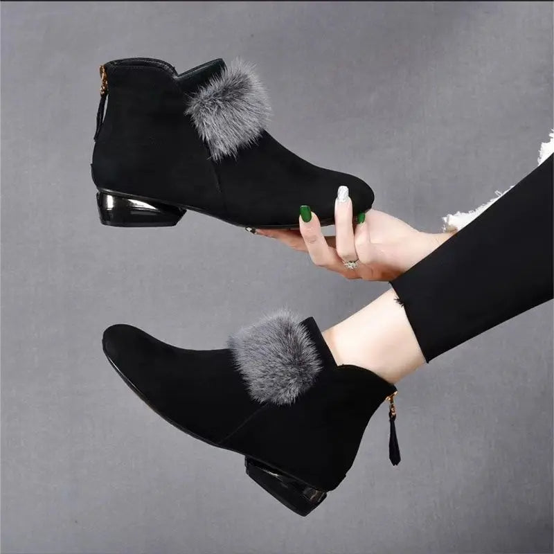 Ideal Gift - Non-Slip Ankle Boots for Women