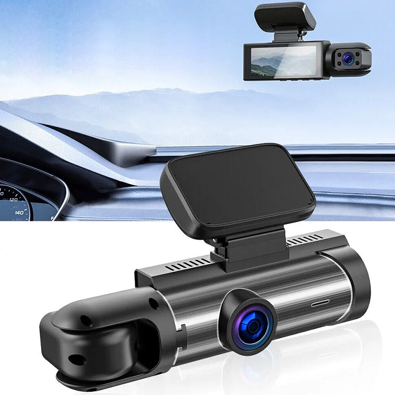 🔥Last Day Sale 50%🔥Dash cam with 170° wide-angle and 1080p dual lens