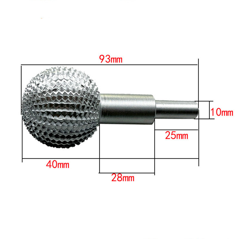 Burr Ball Carbon Steel Grinder Bit for Woodworking