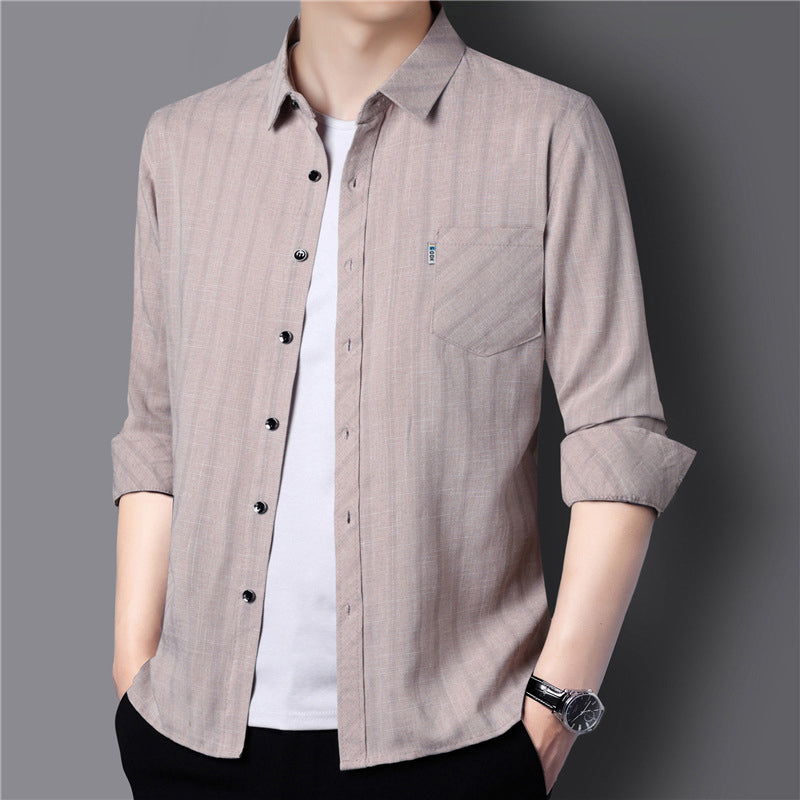 🎁Hot Sale 50% OFF⏳Men's Casual Stripe Shirt