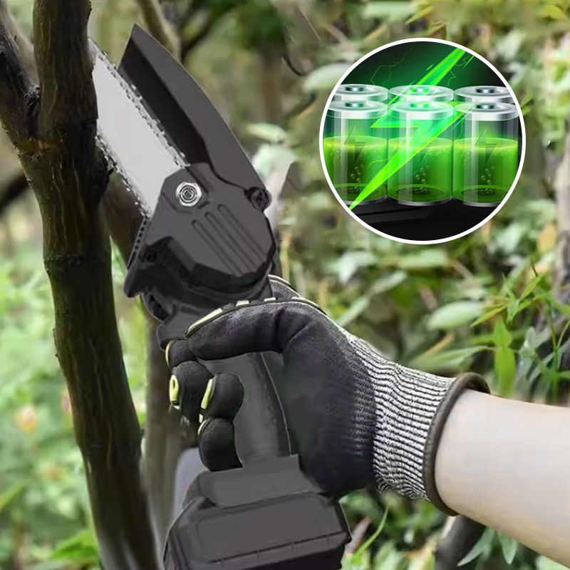 Powerful Mini 6-inch Cordless Electric Chain Saw