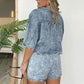 🌷LIMITED TIME OFFER 50% OFF🌷Women's Summer Denim Shirt Two Piece Set