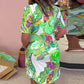 🌷Limited Time Offer 49% OFF💞Women Colorful Printed V-Neck Dress