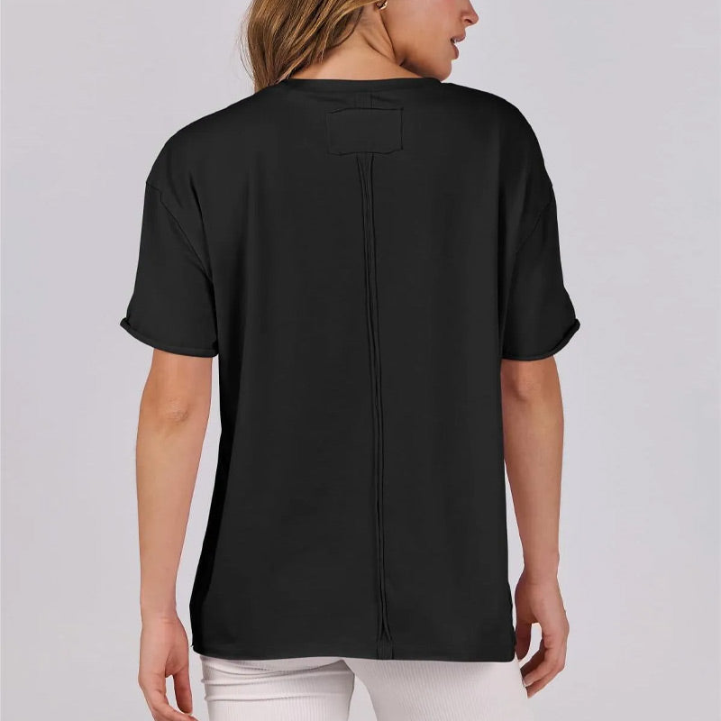 Women's Casual Loose Round Neck T-Shirt