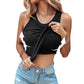 💖LAST DAY SPECIAL PRICE: ￡12.99!!💖Ribbed Stretchy Tank Top with Shelf Bra