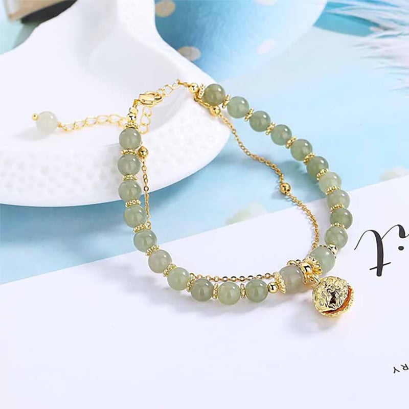 🎅🎁Ideal Gift - Elegant Faux Jade Bracelet