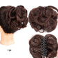 💥Hot Sale🍃Claw Clip Wig for Natural Hair Bun🔥Buy 2 Get 1 Free (3 Pcs)