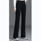 🍂 New Fall/Winter🍂 Women’s High-Waisted Velvet Straight Pants | Stylish Fleece-Lined Wide-Leg Trousers
