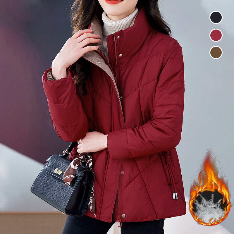 Women's Stand Collar Winter Quilted Jacket