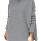 🔥Last Day Promotion 50% OFF🔥Women's Turtleneck Oversize Hem Knit Pullover Sweater