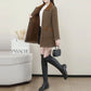 ❄️Winter Specials❄️Single Breasted Mid-Length Coat with Plush Lining
