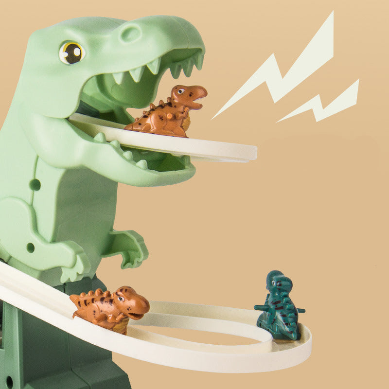 🦖Electric Dinosaur Chase Race Track Playset