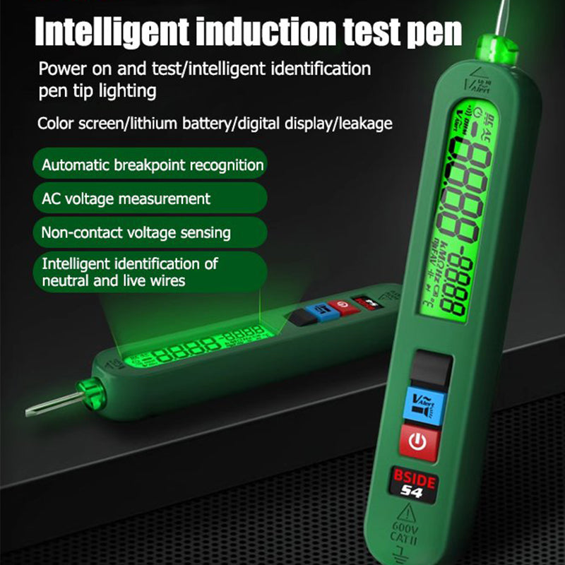 Non-Contact Voltage Tester Pen with LCD Display