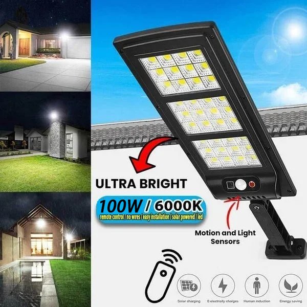 SOLAR LED LAMP 6000K & BUY 2 FREE SHIPPING