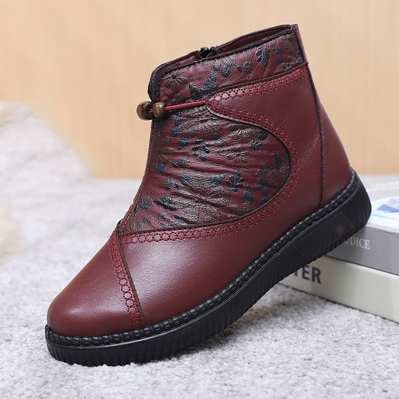 Women's Warmth and Comfort Boots with Zipper