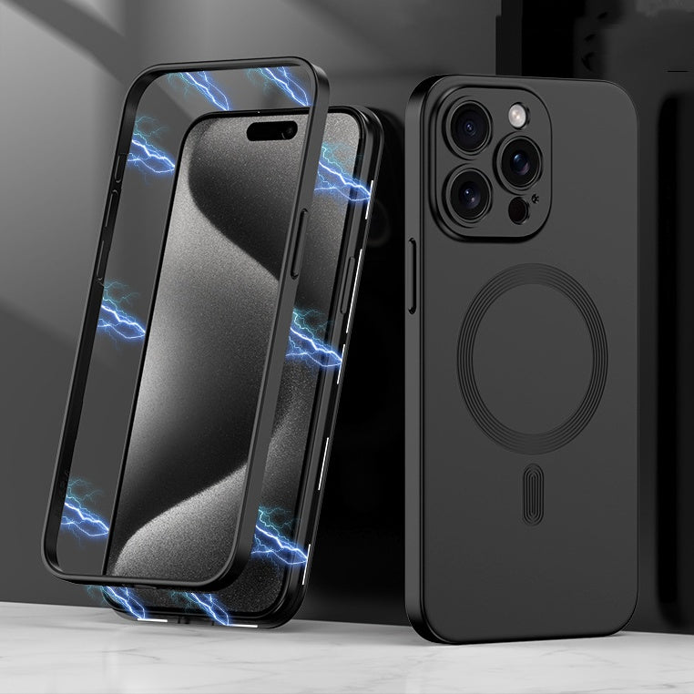 Full Coverage Magnetic Wireless Charging Phone Case