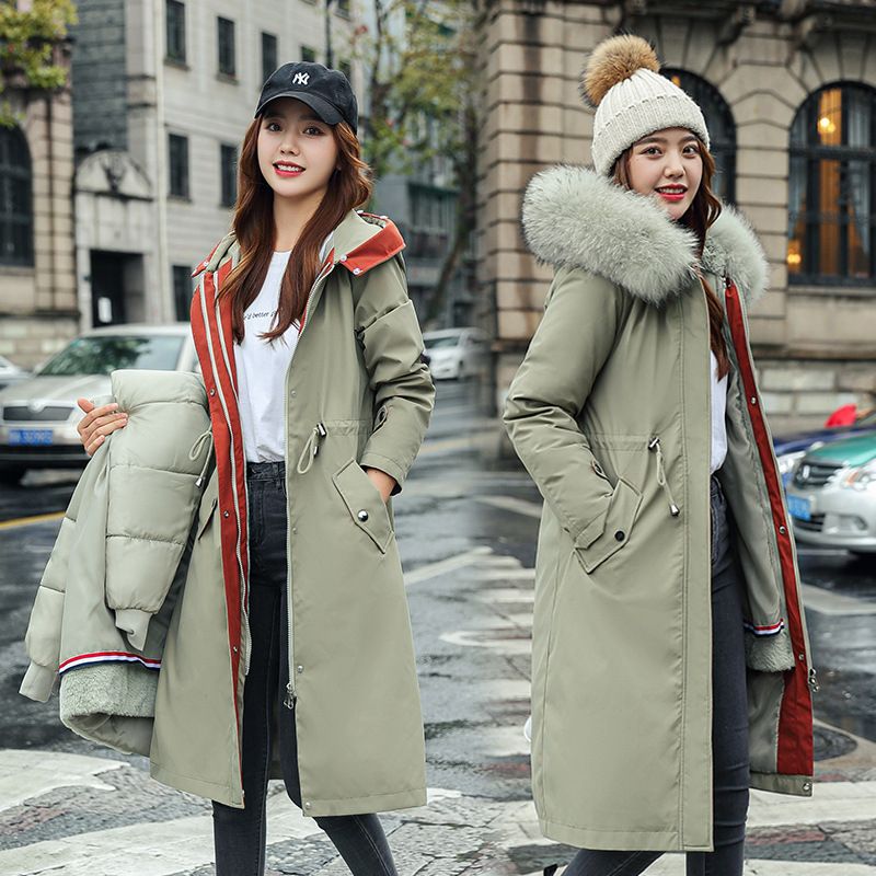 ☃️Winter-Specials☃️Women's Winter Hooded Furry Collar Casual Parka Coat