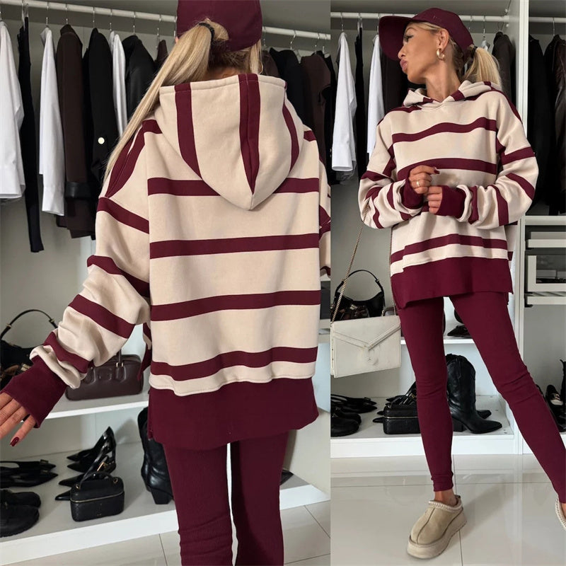 Autumn/Winter Special 49% off💓 Women's Oversized Hoodie and Leggings Set