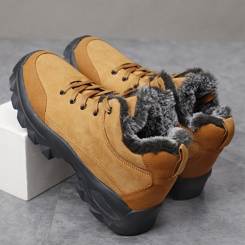 Men's Warm Waterproof Non-Slip Snow Boots