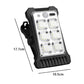 Solar Outdoor Clip Lights with Motion Sensor