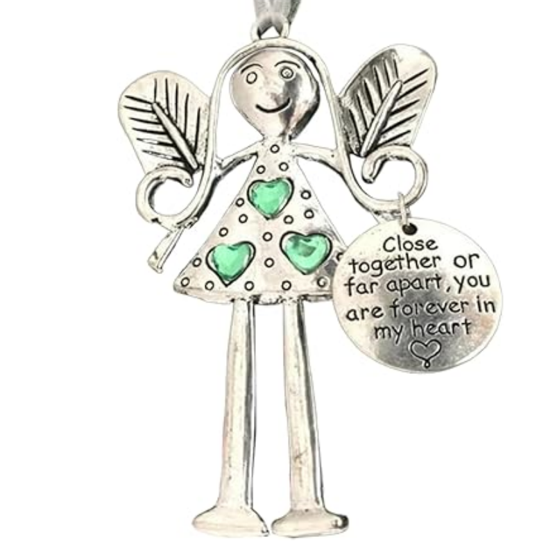 Angel Girl Iron Christmas Hanging Ornament