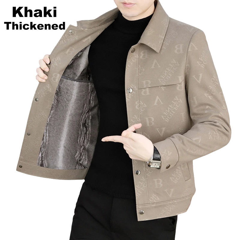 ✨New Arrival✨Men's Warm and Comfortable Lapel Jacket