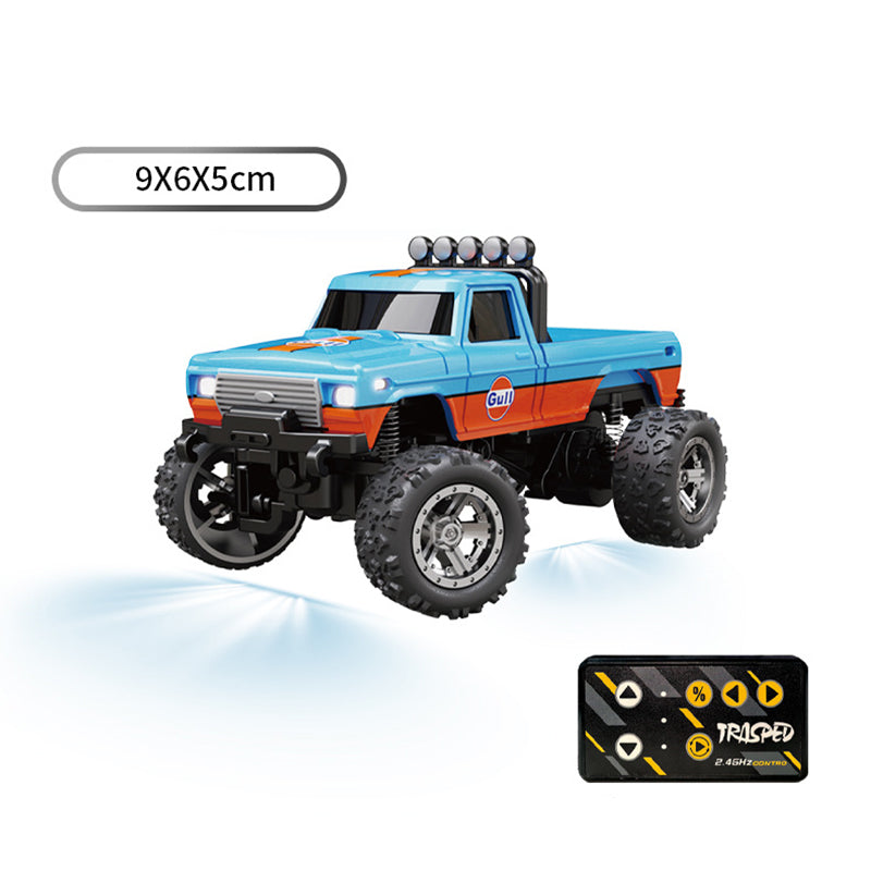 Alloy LED Lights Remote Control Car Model