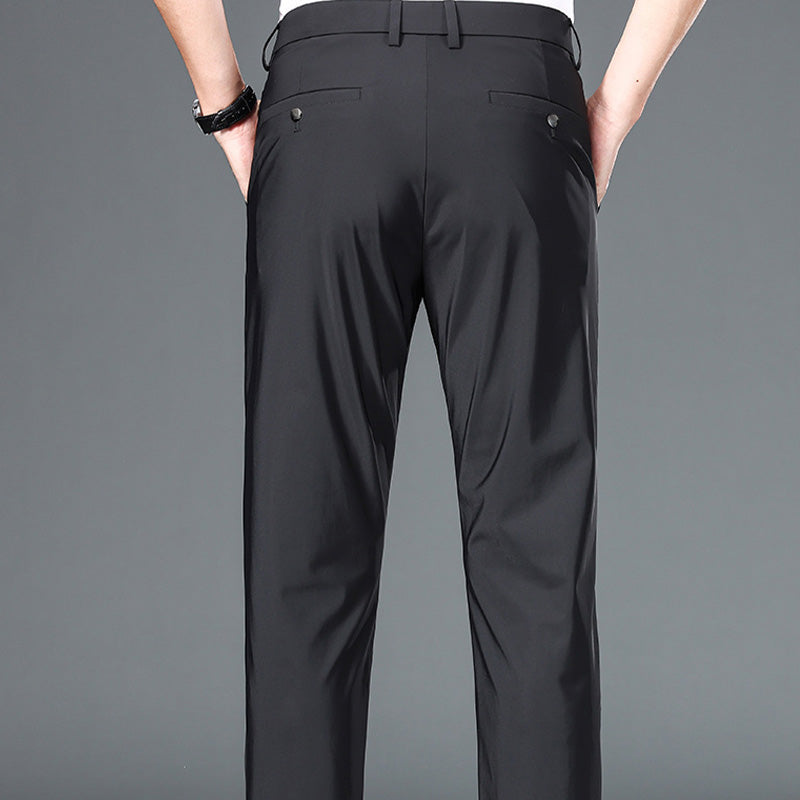 Men's Stretch Straight Leg Suit Pants