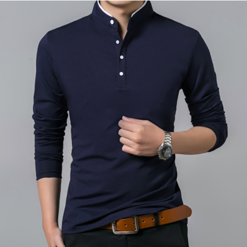 Men's Premium Cotton Trendy Long Sleeve T-Shirt