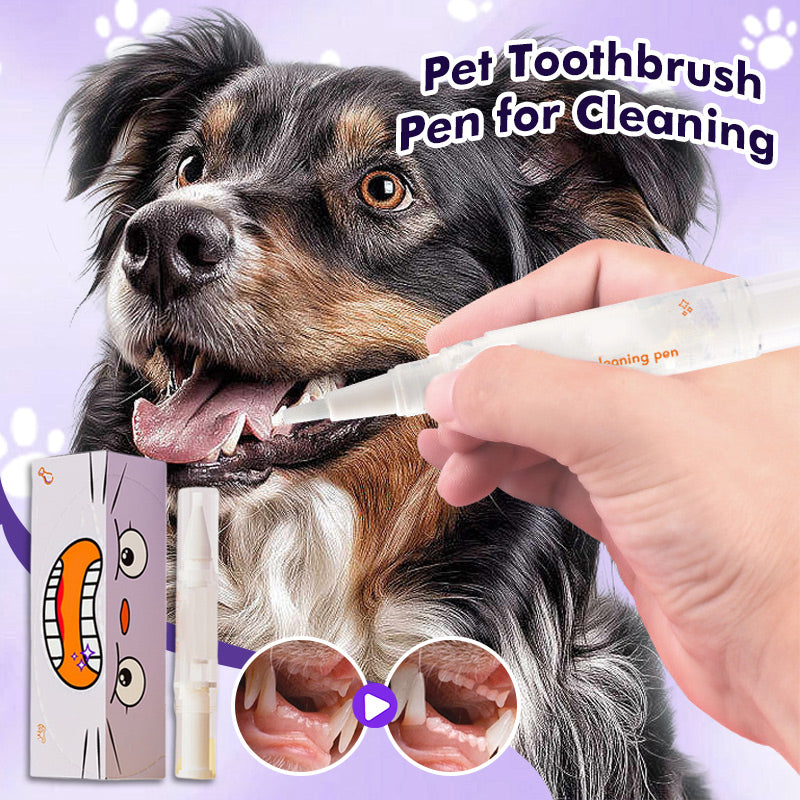 🐱🐶Pet Toothbrush Pen for Cleaning