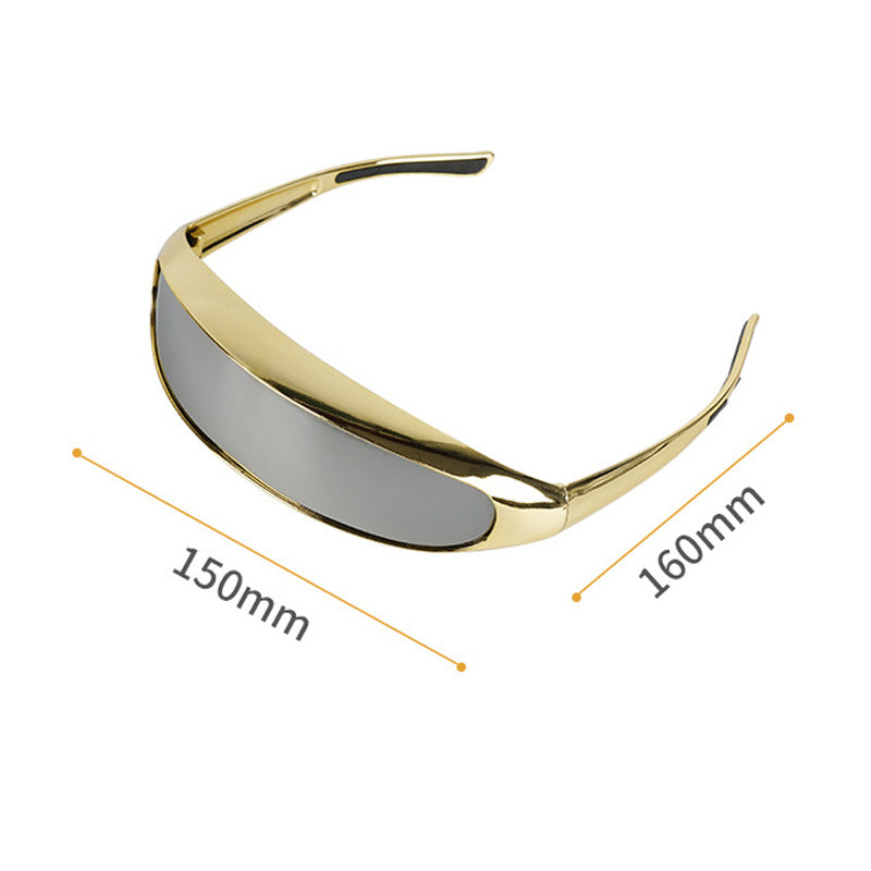 Protective One-Piece Mirror Welding Goggles