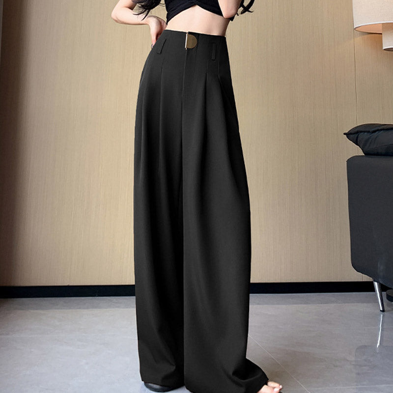 🌟Women's High-Waisted Wide-Leg Suit Pants