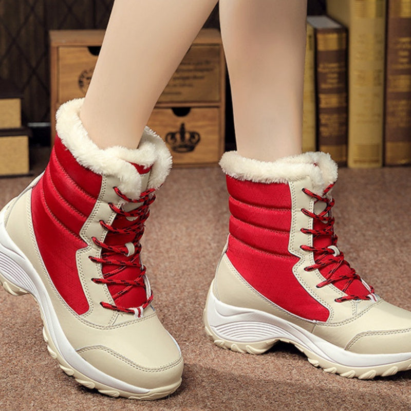 Warm Thickened Waterproof Non-Slip Snow Boots