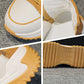 Women's Casual PU Leather Platform Shoes