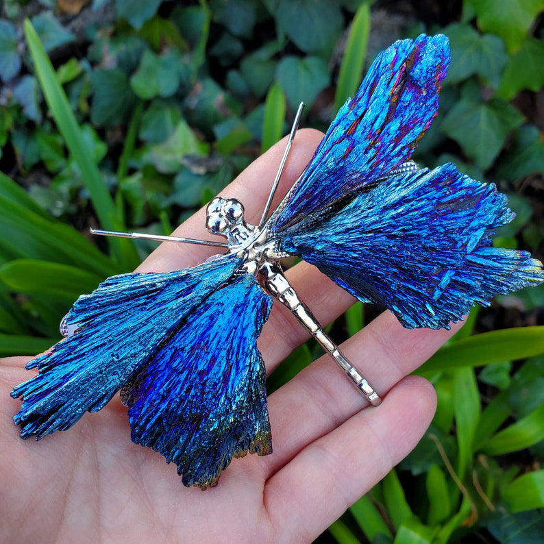 Aura Tourmaline Kyanite Dragonfly