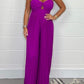 🌷Pure Color Tube Top Jumpsuit