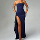 🎉 50% OFF 🛍️Strapless Sheath Dress with Side Slit