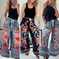 🔥2025 HOT SALE🔥Women's Drawstring Faux Denim Casual Pants