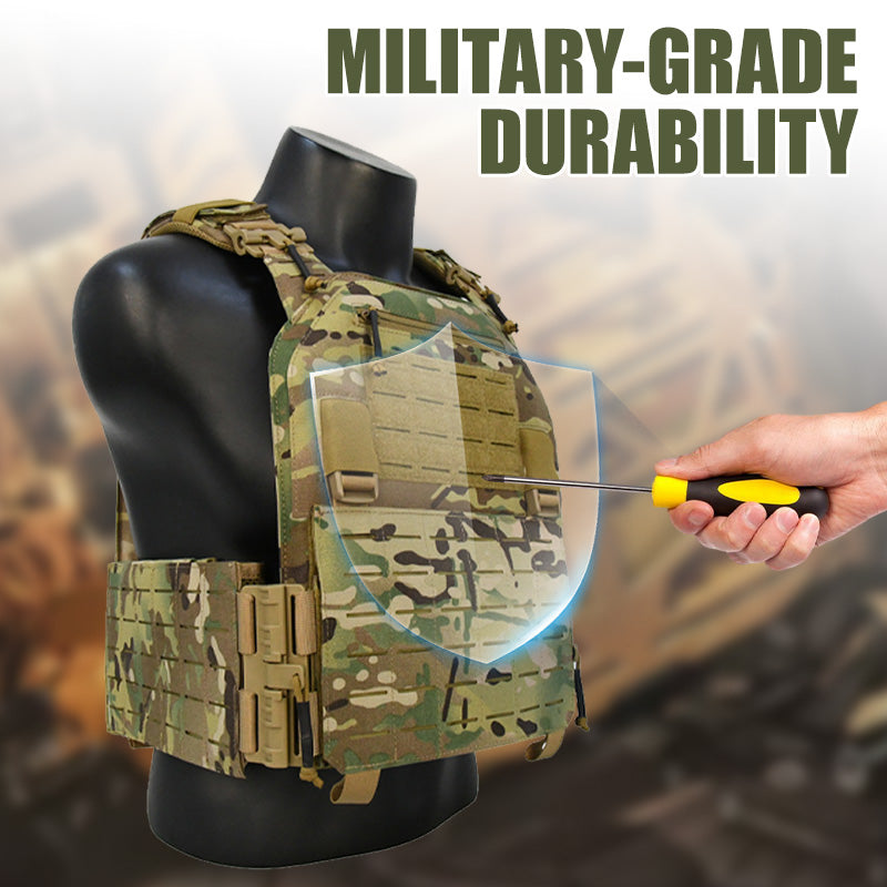 Outdoor Camouflage Quick Release Tactical Vest