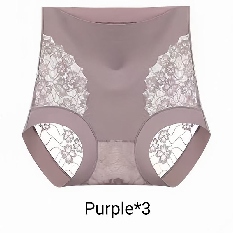 🔥2025 HOT SALE🔥 Women’s High Waist Lace Seamless Panties